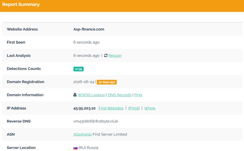 Asp Finance