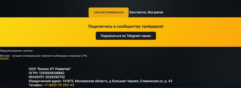 BinTrade 