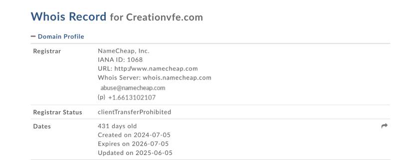 CreationVFE 