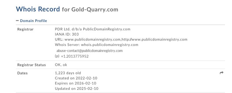 Gold Quarry