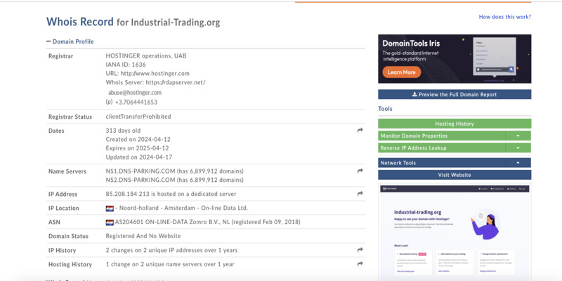 Industrial Trading
