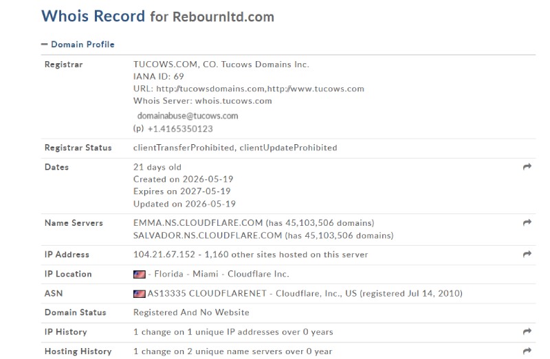 Rebourn LTD