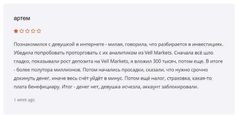 Vell Markets