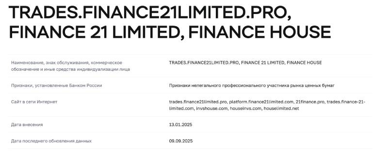 Finance House Limited