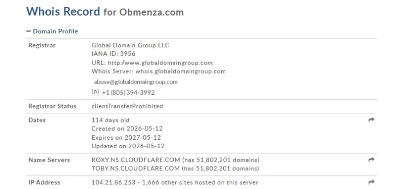 Obmenza