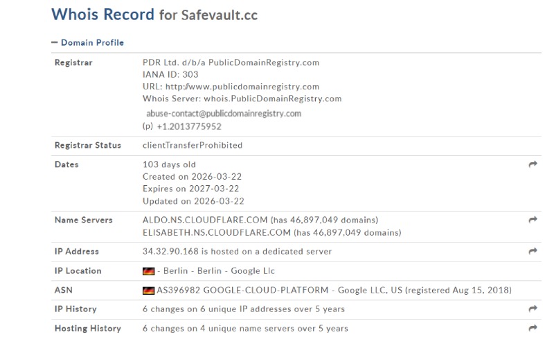 Safevault