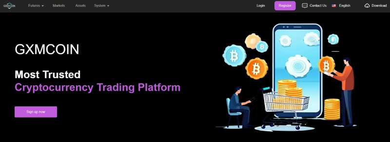 GXMCOIN logo